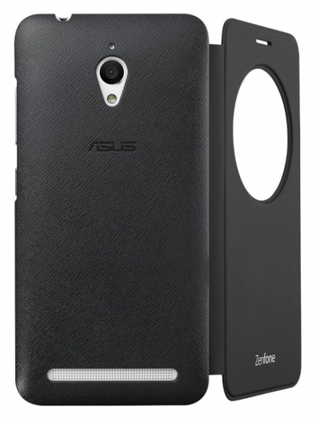 Чехол (флип-кейс) ASUS View Flip Cover, для Asus ZenFone GO ZC500TG, черный 90ac00q0-bcv001