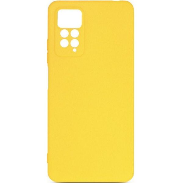 Чехол (клип-кейс) DF xiCase-62 [xicase-62 (yellow)] для Xiaomi Redmi Note 11 Pro/ 11 Pro 5G, желтый