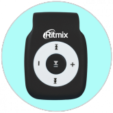 MP3-плеер Ritmix RF-1015 черный