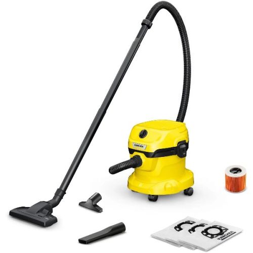 Пылесос Karcher WD 2 Plus V-12/6/18/C Home желтый